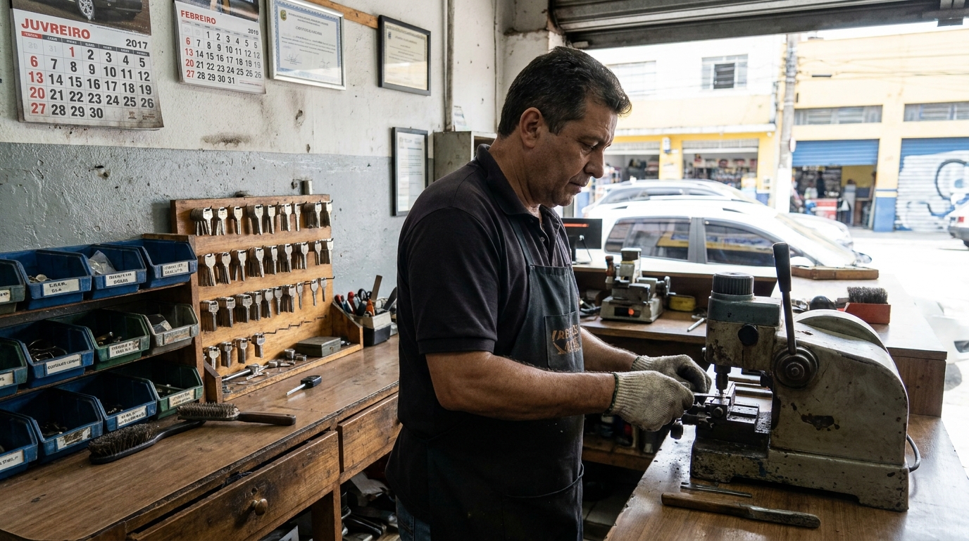 Confecção de Chave Automotiva perto de mim em Mogi das Cruzes‑SP